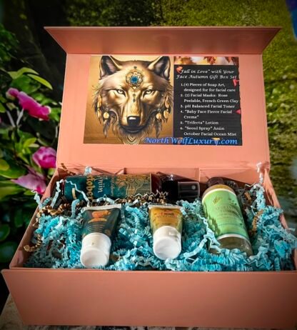 Gift Box Set available at 47% OFF! New Products included. More info to come. October is Self-Care Month, so we have a special product package available to you to weather the upcoming storms and the hectic holiday season.