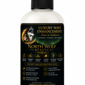North Wolf Beauty™ Luxury Wave Recovery Leave-In Conditioner Powered by 4x4™ Hydrolyzed Protein Complex Highlighted • Color-Treated • Bleached Hair Anti-Frizz • Shine • Repair • Detangle