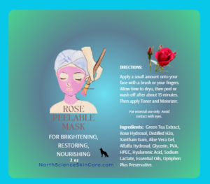 Peelable Rose Facial Mask