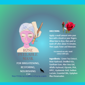 Peelable Rose Facial Mask