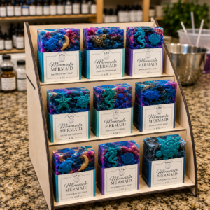 Minnesota Mermaid Soap Display