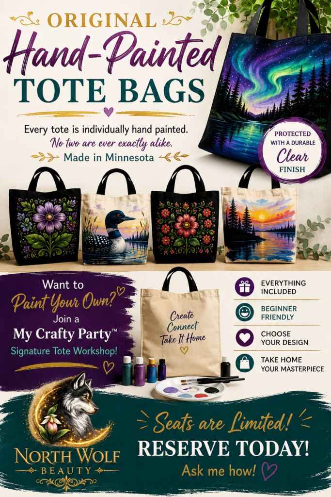 My Crafty Party Tote Create Your Own Tote Bag
